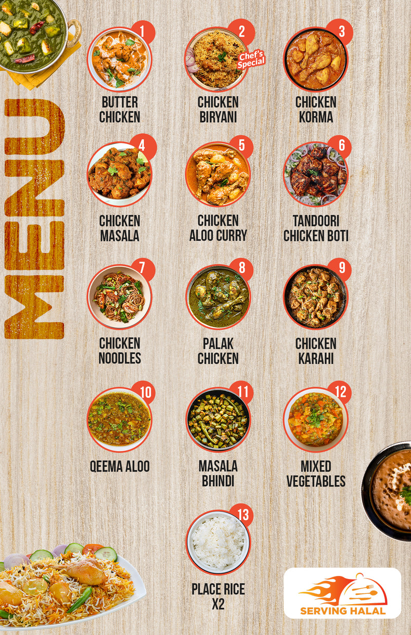 MIX & MATCH 5 WEEKLY MEALS PLAN + FREE 1 Extra of Your Choice